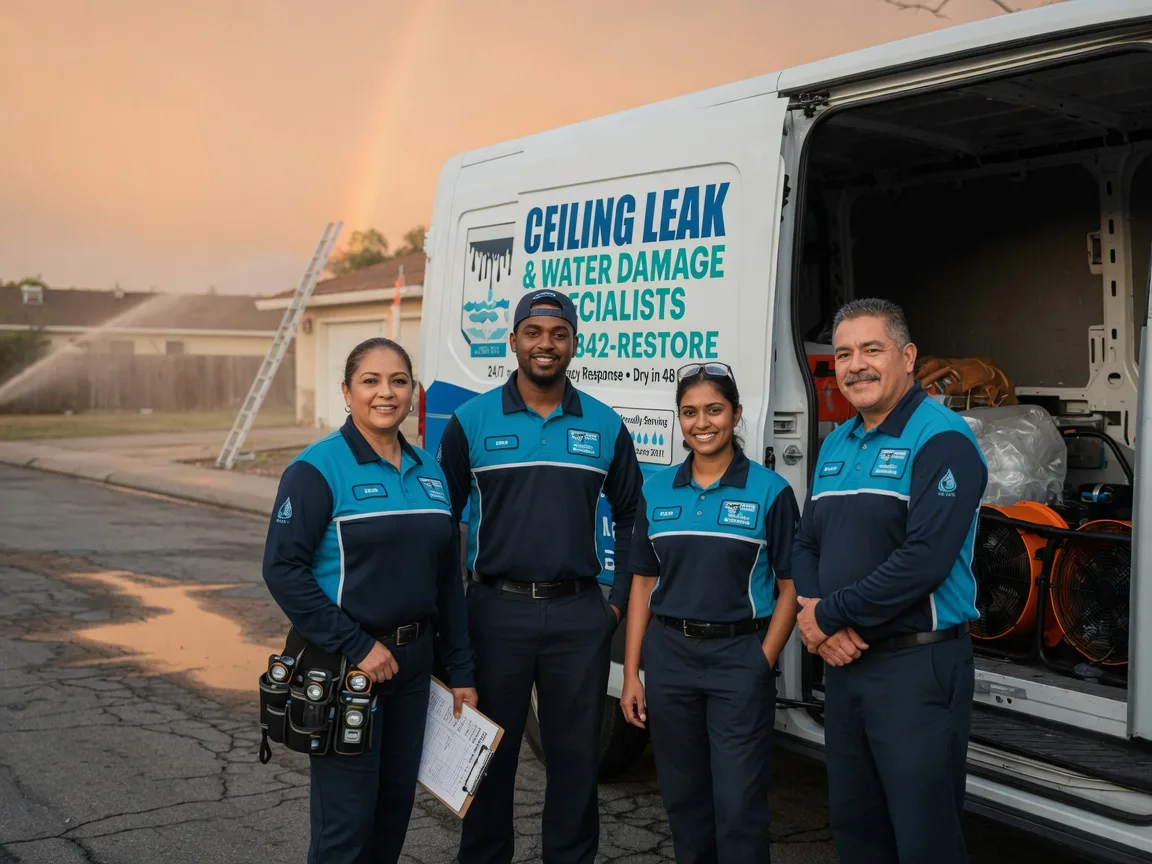 Ceiling Leak Cleanup company in Kensington, NH